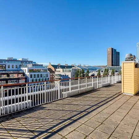 Charming Oslo Apartment With Balcony Rooftop Access *